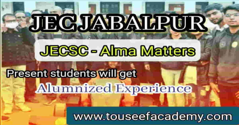 JEC Jabalpur Alma Matters