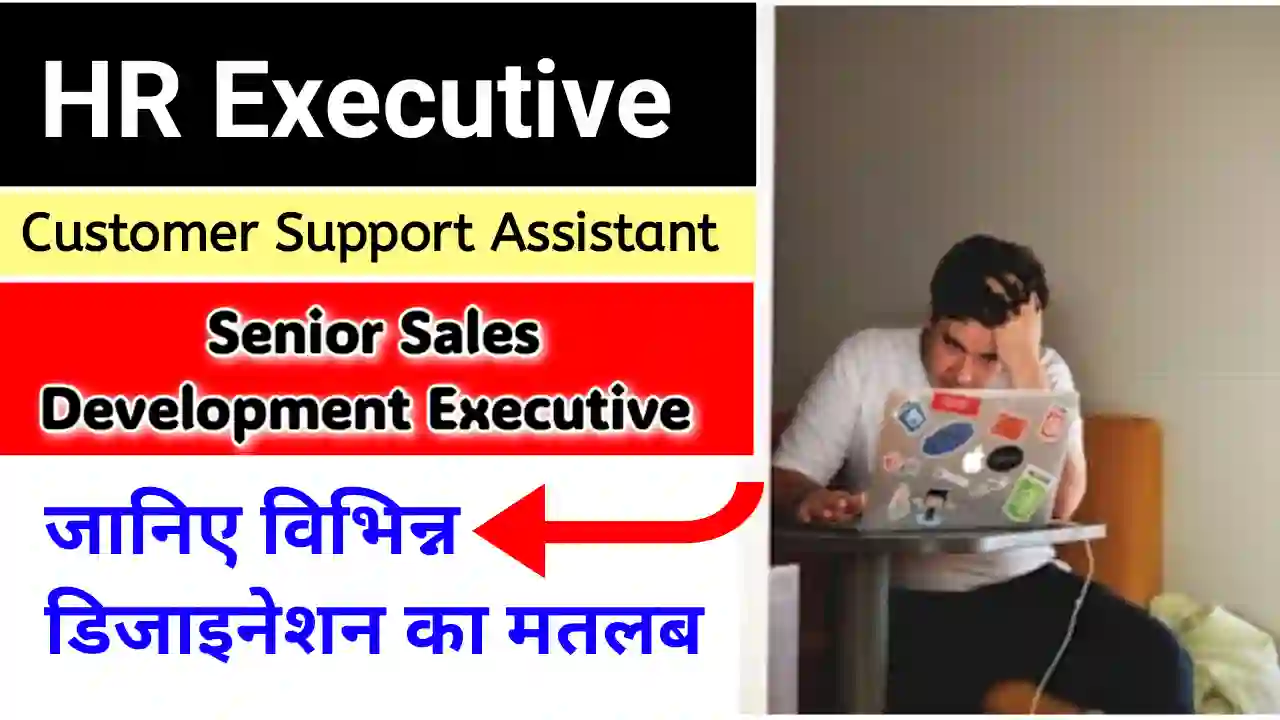 Company Designation Ka Matlab Kya Hota Hai | HR Executive kya hota hai Company Designation Ka Matlab Kya Hota Hai | HR Executive kya hota hai